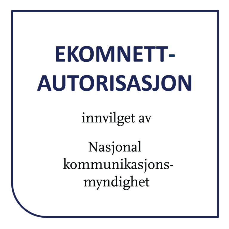 Ekomnett autorisasjon
